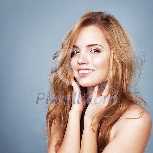 Pretty woman flirting Pretty woman flirting