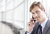 Businessman with a mobile phone