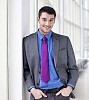 Good looking businessman standing