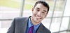 Smiling businessman