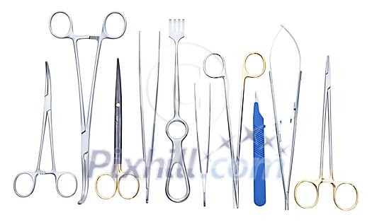 Isolated surgical instruments Isolated surgical instruments