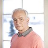 Portrait of a senior man at home