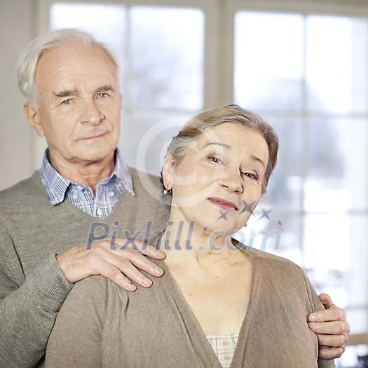 Senior couple being together Senior couple being together
