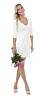 Isolated woman with pink roses
