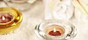Candles in the spa