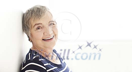 Smiling older woman Smiling older woman