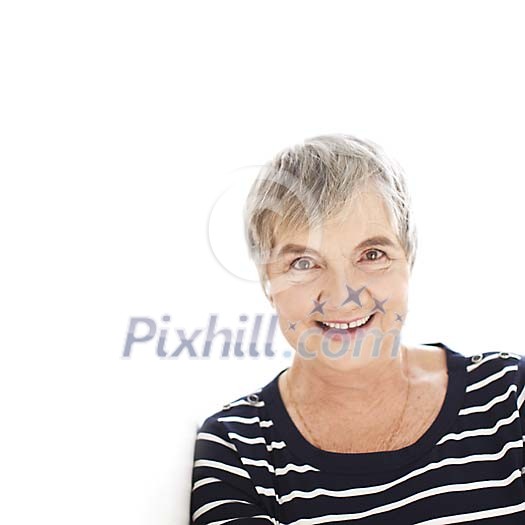 Smiling older woman Smiling older woman