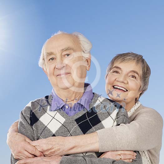 Smiling older couple Smiling older couple