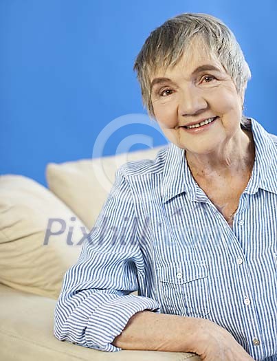 Smiling older woman Smiling older woman