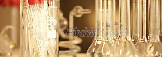 Test tubes and measuring glasses Test tubes and measuring glasses