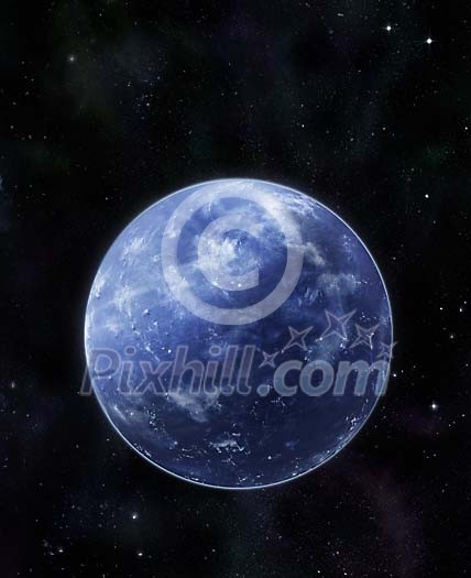 Planet of water in the universe Planet of water in the universe