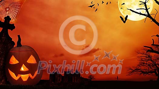 Halloween conceptual background Halloween conceptual background