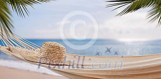 Hammock on the beach Hammock on the beach
