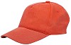 Clipped red cap