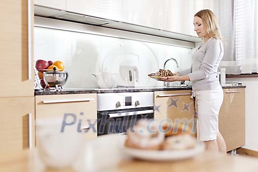Woman in the kitchen Woman in the kitchen