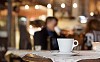 Cup of coffee at the cafeteria