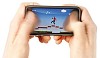 Person playing pocket game