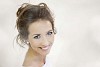 Beautiful woman smiling at the camera