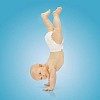 Baby boy standing on his hands