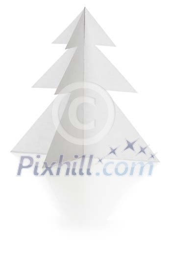 Cardboard christmas tree Cardboard christmas tree