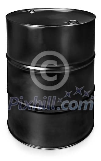 Black oil barrel Black oil barrel