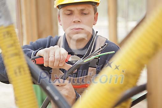 Constructor working at site Constructor working at site