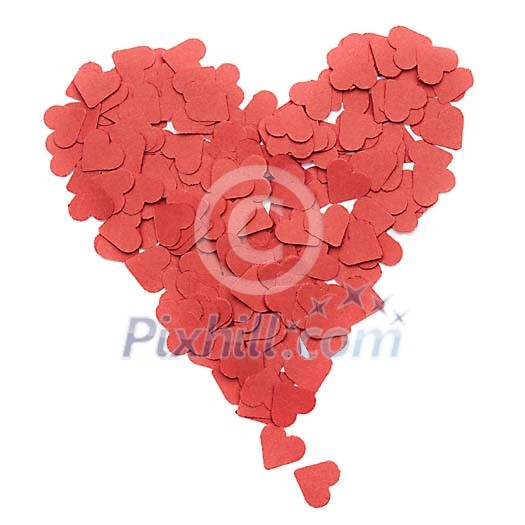 Many small hearts make one big heart Many small hearts make one big heart
