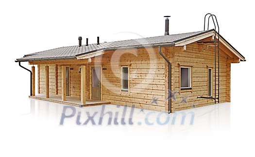 Isolated summer cottage Isolated summer cottage