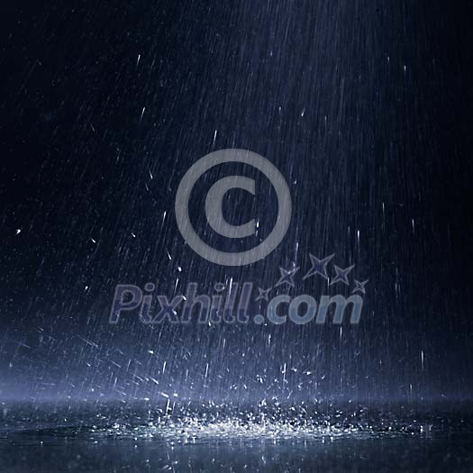 Heavy rain