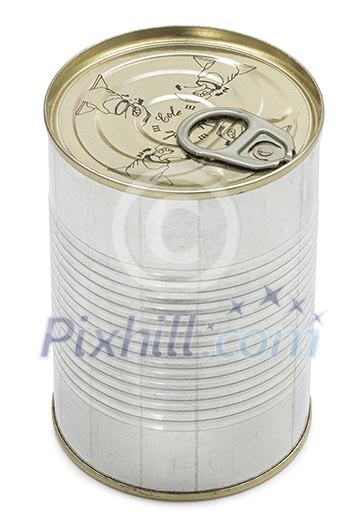 Isolated can of food Isolated can of food