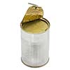 Isolated can of pea soup