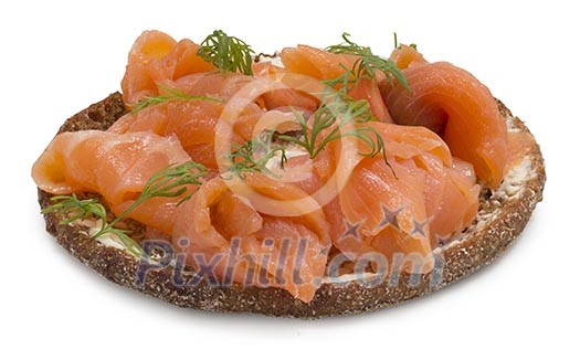 Isolated garlax sandwich Isolated garlax sandwich
