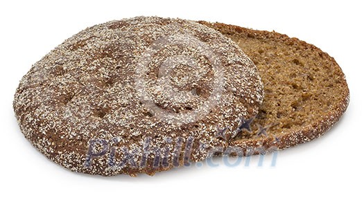 Isolated rye bread Isolated rye bread