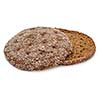 Isolated rye bread