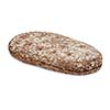 Isolated rye bread