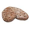 Isolated rye bread