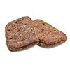 Isolated rye bread