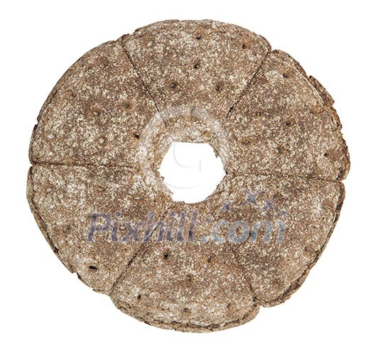 Isolated rye bread Isolated rye bread