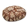 Isolated rye bread