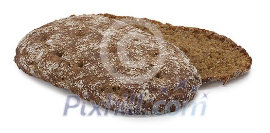 Isolated rye bread Isolated rye bread