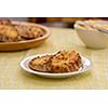 Karelian pasty on a plate