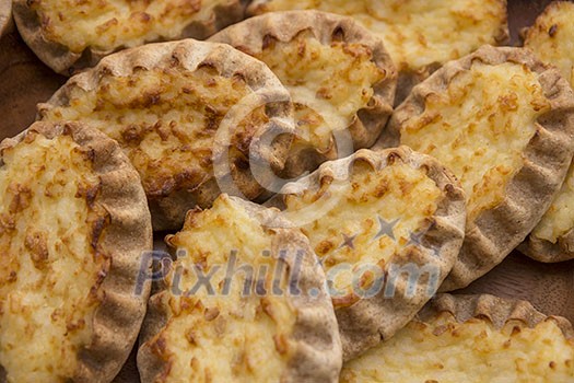 Background of karelian pasty Background of karelian pasty