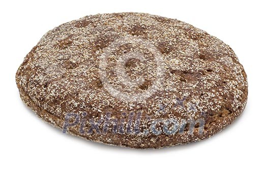 Isolated rye bread