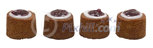 Isolated Runeberg torte Isolated Runeberg torte