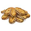 Isolated pile od karelian pasty