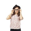 Woman posing on a white background