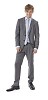 Isolated young businessman
