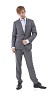 Isolated young businessman