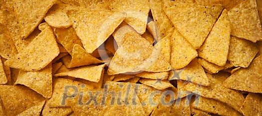 Background of nachos Background of nachos