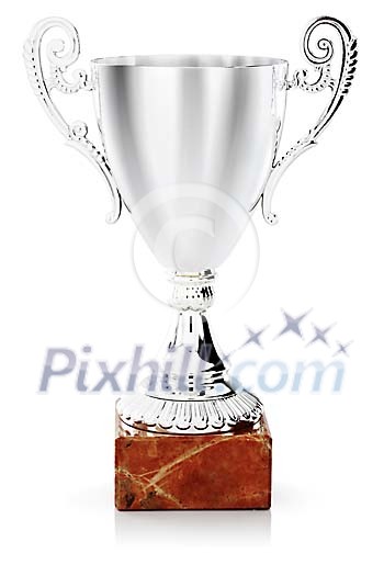 Shiny trophy with clipping path Shiny trophy with clipping path